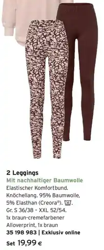 Tchibo Eduscho 2 Leggings Angebot