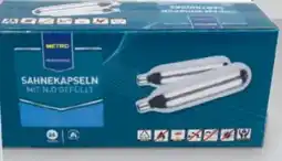 Metro Sahnekapseln Angebot