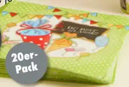 TEDi Servietten Angebot