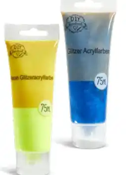 TEDi Glitzer Acrylfarbe Angebot