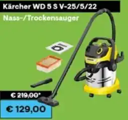 0815 Kärcher WD 5 S V-25/5/22 Nass-/Trockensauger Angebot