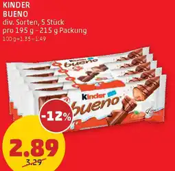 PENNY KINDER BUENO 195g-215g Angebot