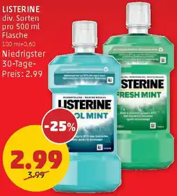 PENNY LISTERINE 500 ml Angebot