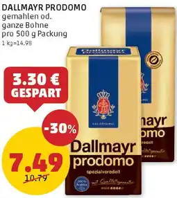 PENNY DALLMAYR PRODOMO 500g Angebot