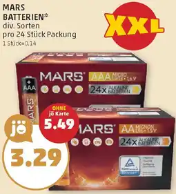 PENNY MARS BATTERIEN Angebot