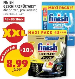 PENNY FINISH GESCHIRRSPÜLTABS Angebot