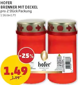 PENNY HOFER BRENNER MIT DECKEL Angebot