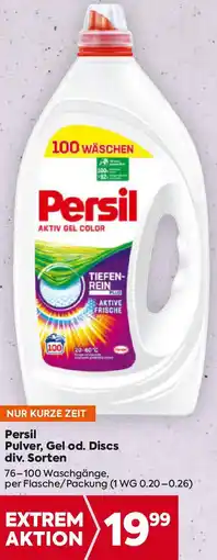 Billa Persil Pulver, Gel od. Discs Angebot