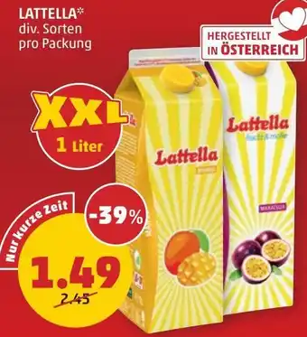 PENNY LATTELLA Angebot