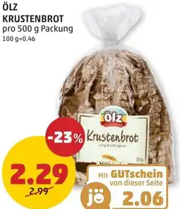 PENNY ÖLZ KRUSTENBROT 500g Angebot
