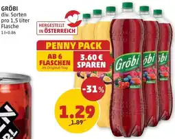 PENNY GRÖBI 1.5 Liter Angebot