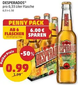 PENNY DESPERADOS 0.33 Liter Angebot