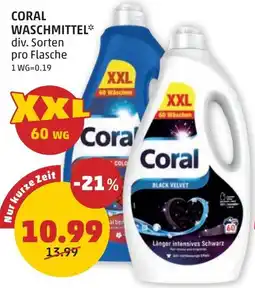 PENNY CORAL WASCHMITTEL Angebot