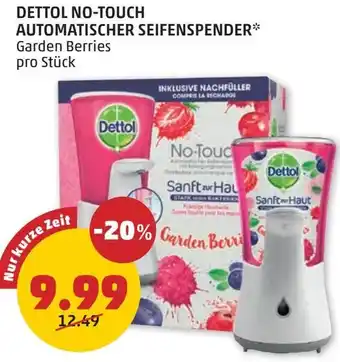 PENNY DETTOL NO-TOUCH AUTOMATISCHER SEIFENSPENDER Angebot