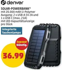 PENNY SOLAR-POWERBANK Angebot