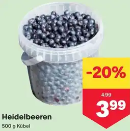 MPreis Heidelbeeren 500g Angebot