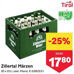 MPreis Zillertal Märzen Angebot