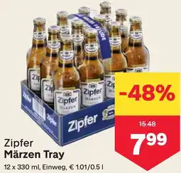 MPreis Zipfer Märzen Tray 12 x 330ml Angebot