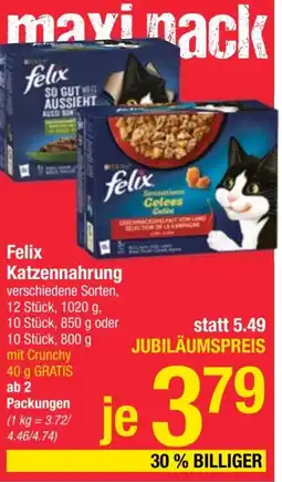 Maximarkt Felix Katzennahrung Angebot