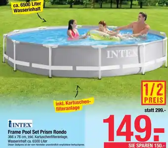 Maximarkt Frame Pool Set Prism Rondo Angebot