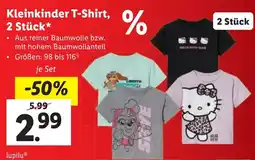 Lidl Kleinkinder T-Shirt 2 Stück Angebot