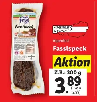 Lidl Fasslspeck 300g Angebot