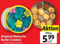 Lidl Original Dänische Butter Cookies 750g Angebot