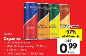 Lidl Organics Angebot