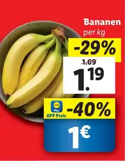 Lidl Bananen Angebot