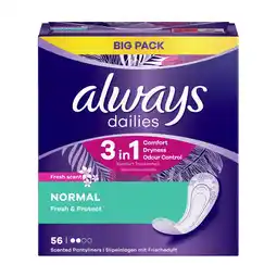 Unimarkt always Slipeinlagen versch. Sorten Unimarkt 1 Packung Angebot