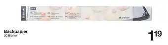Zeeman Backpapier Angebot