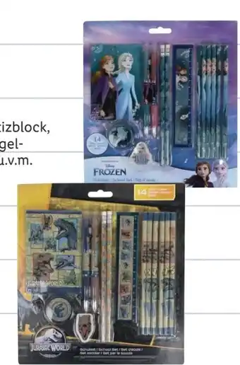 Lidl Schul-Set Angebot