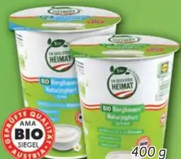 Lidl Bio Bergbauern Naturjoghurt Angebot