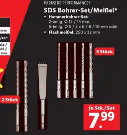 Lidl SDS Bohrer-Set/Meißel Angebot