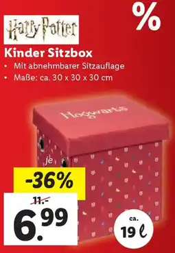 Lidl Kinder Sitzbox Angebot