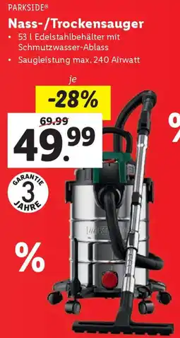 Lidl Nass-/Trockensauger Angebot