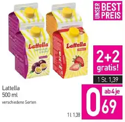 Sutterlüty Lattella 500ml Angebot