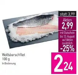 Sutterlüty Wolfsbarschfilet 100 g Angebot
