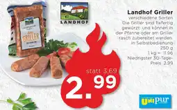 Unimarkt Landhof Griller Angebot