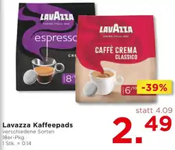 Unimarkt Lavazza Kaffeepads Angebot