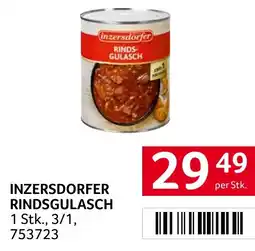 Transgourmet INZERSDORFER RINDSGULASCH Angebot