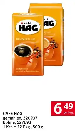 Transgourmet CAFE HAG 500g Angebot