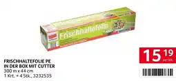 Transgourmet FRISCHHALTEFOLIE PE IN DER BOX MIT CUTTER Angebot