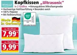 Norma Kopfkissen Ultrasonic Angebot