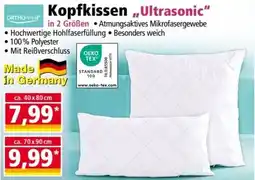 Norma Kopfkissen Ultrasonic Angebot