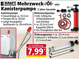 Norma Mehrzweck-/Öl- oder Kanisterpumpe Angebot