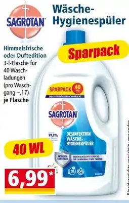 Norma Wäsche Hygienespüler Angebot