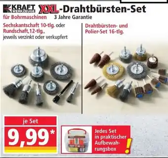 Norma XXL-Drahtbürsten-Set Angebot