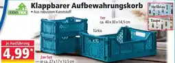 Norma Klappbarer Aufbewahrungskorb Angebot