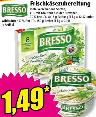 Norma Frischkäsezubereitung Angebot